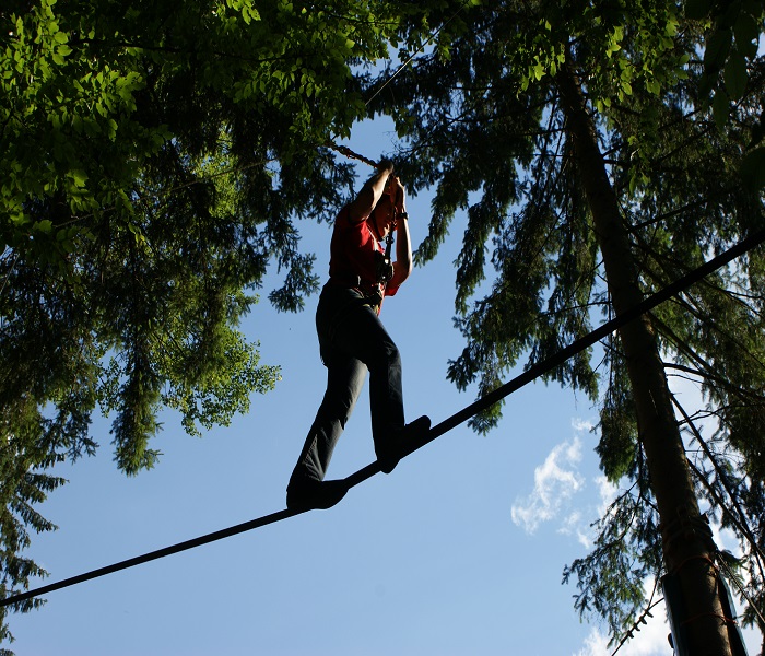 High Slackline + KW